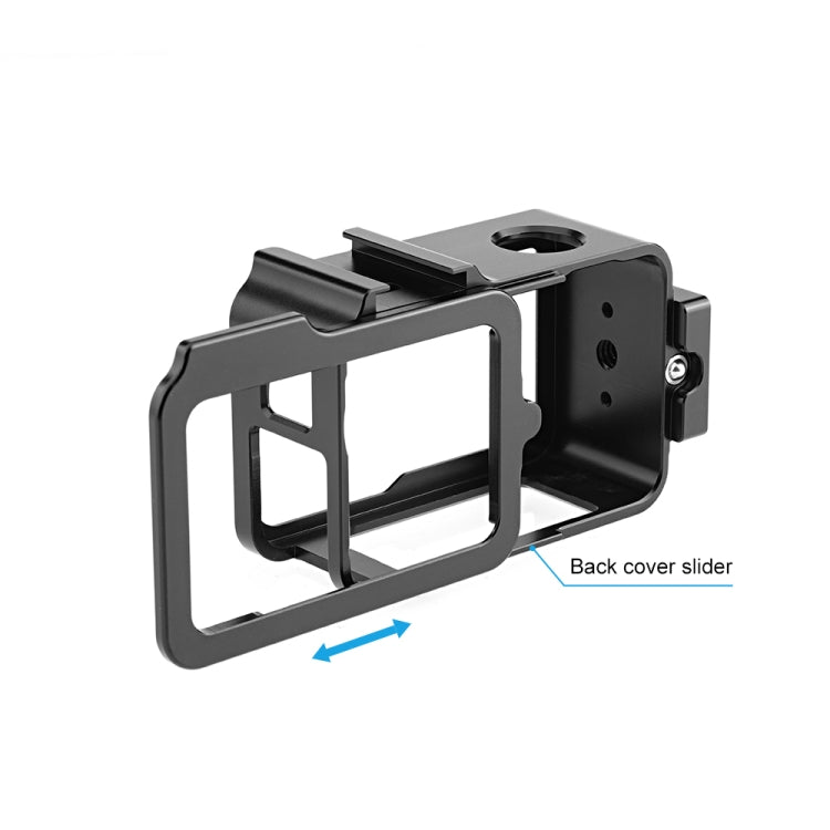 PULUZ DJI Osmo Action 5 Pro Jaula Con Zapata Fría Duradera