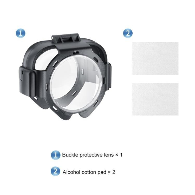 PULUZ Insta360 X5 Protector De Lente Vidrio Templado 9H