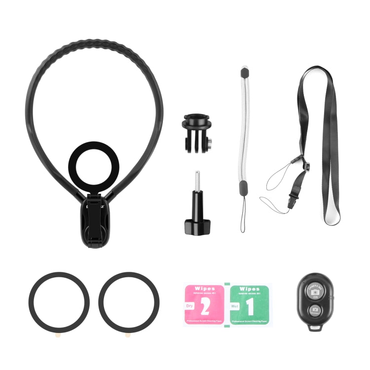 PULUZ Soporte cuello magnético para GoPro y teléfonos