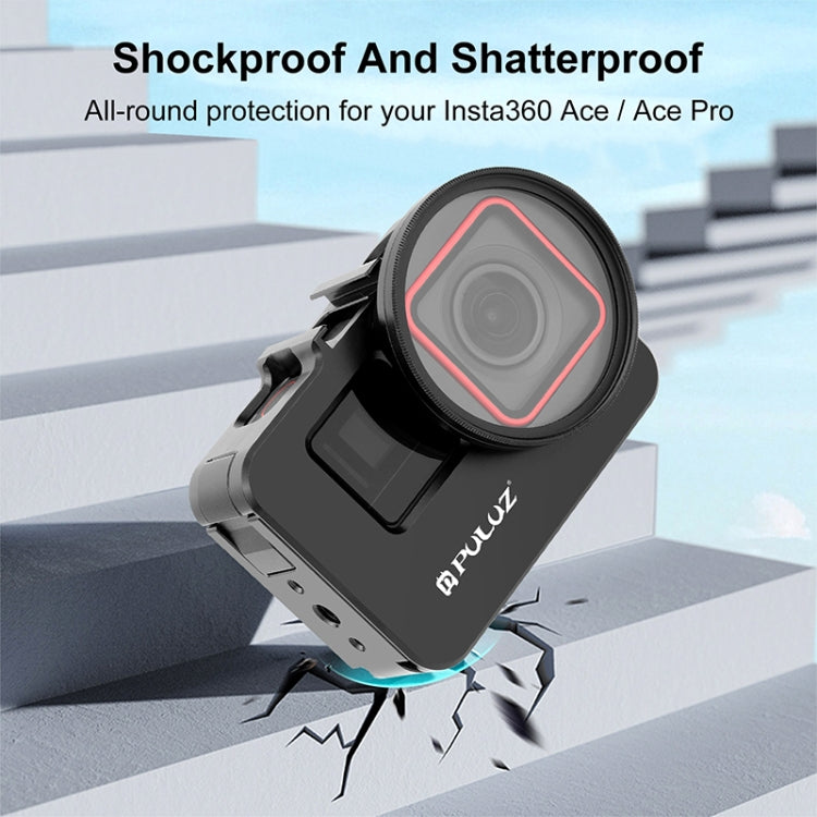 PULUZ Insta360 Ace Pro Jaula 52mm Filtro UV Adaptador