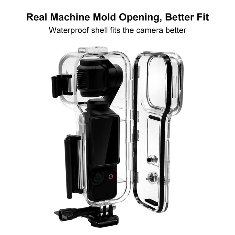 PULUZ DJI Osmo Pocket 3 Carcasa Subacuática 45m Buceo