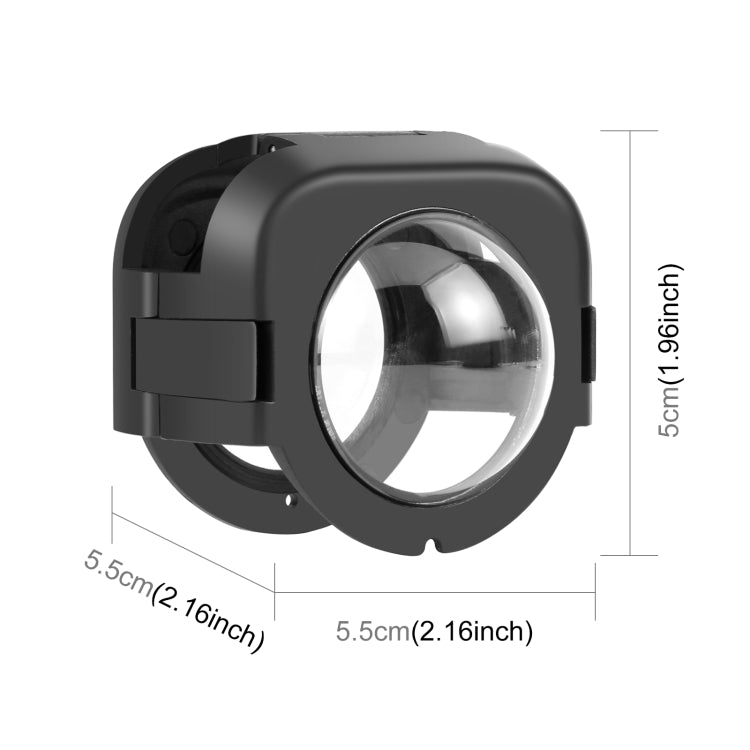 PULUZ Insta360 X4 Protector De Lente Vidrio Templado 9H