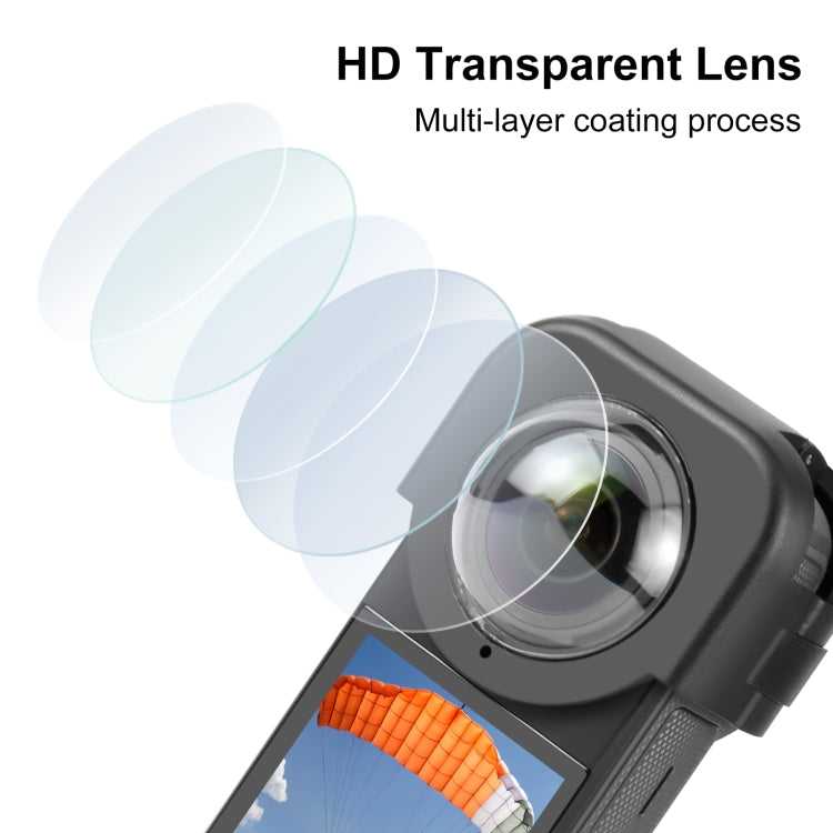 PULUZ Insta360 X4 Protector De Lente Vidrio Templado 9H