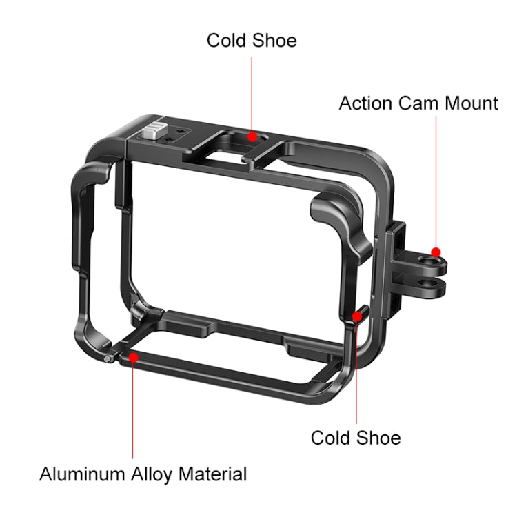 PULUZ Insta360 Ace Pro Jaula Protectora de Aluminio