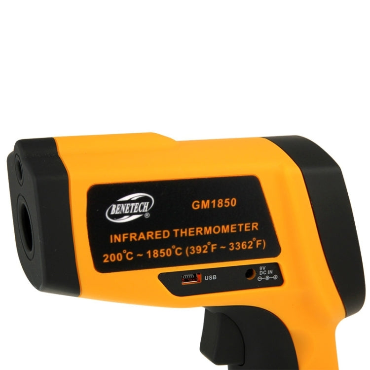 BENETECH GM1850 Termómetro Infrarrojo De Mano Alarma Pro