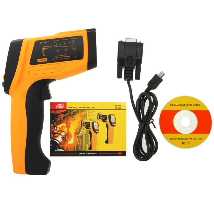 BENETECH GM1850 Termómetro Infrarrojo De Mano Alarma Pro
