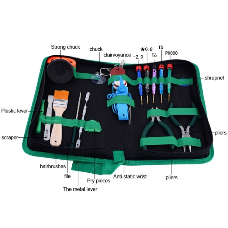 BEST BST-111 Kit Herramientas Reparación 17 En 1 Móviles