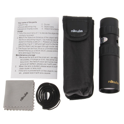 TrailGear Modelo 10-30x25 Monocular Outdoor para Senderismo Zoom Variable