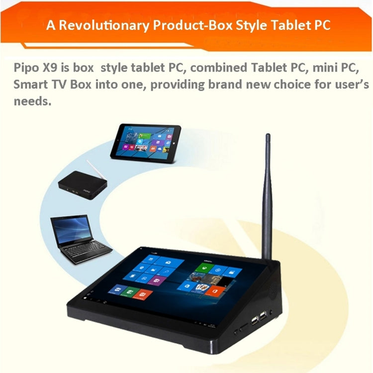 Pipo X9 TV Box 2GB+32GB Pantalla Tactil 8,9 Pulgadas by PiPo