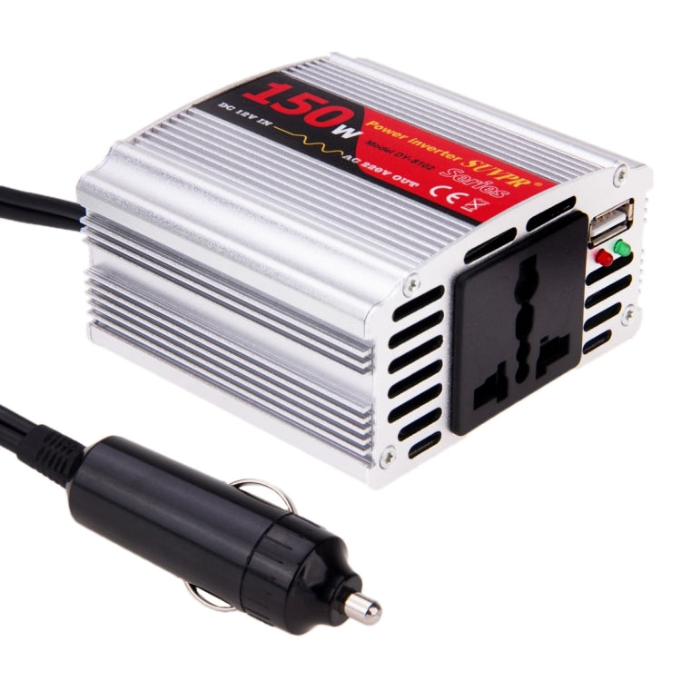 SUVPR DY-8102 Inversor de Corriente para Automóvil 150W