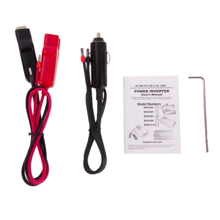 SUVPR DY-8105 Inversor Vehículo 350W Compacto 12V-220V