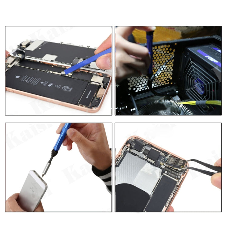 Kaisi K-1766 63en1 Destornilladores Electronicos Magneticos