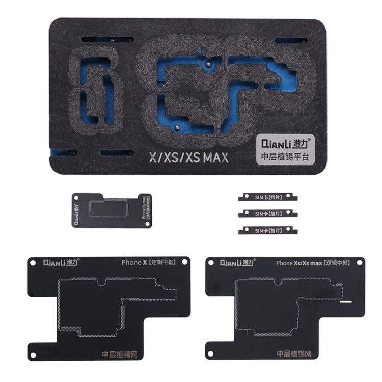 Qianli BGA Reballing Plataforma iPhone X XS Max Precisa