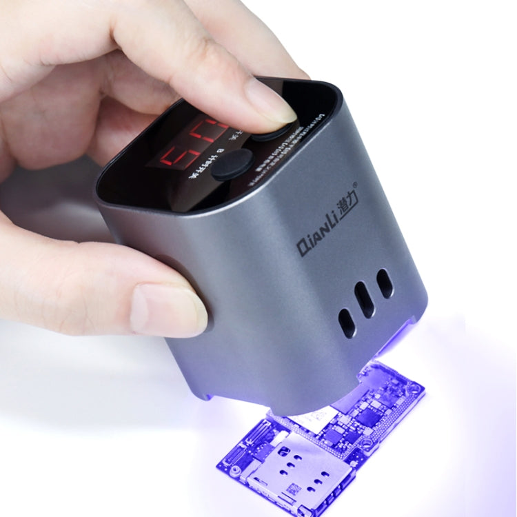 QIANLI 4W Lámpara UV Curado Teléfonos 395nm Reparación