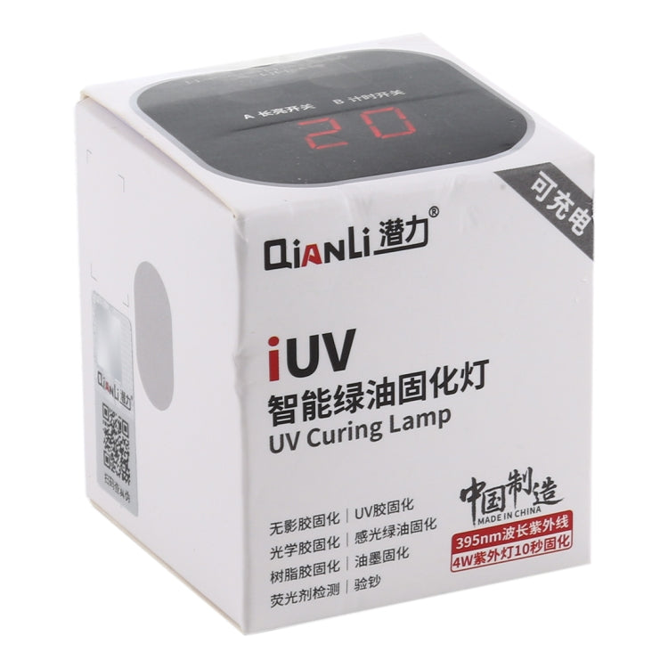 QIANLI 4W Lámpara UV Curado Teléfonos 395nm Reparación