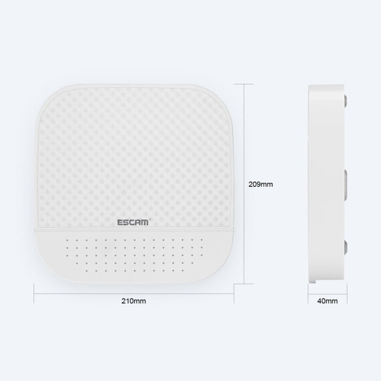 ESCAM PVR204 NVR Grabador De Video Digital Nube 2CH