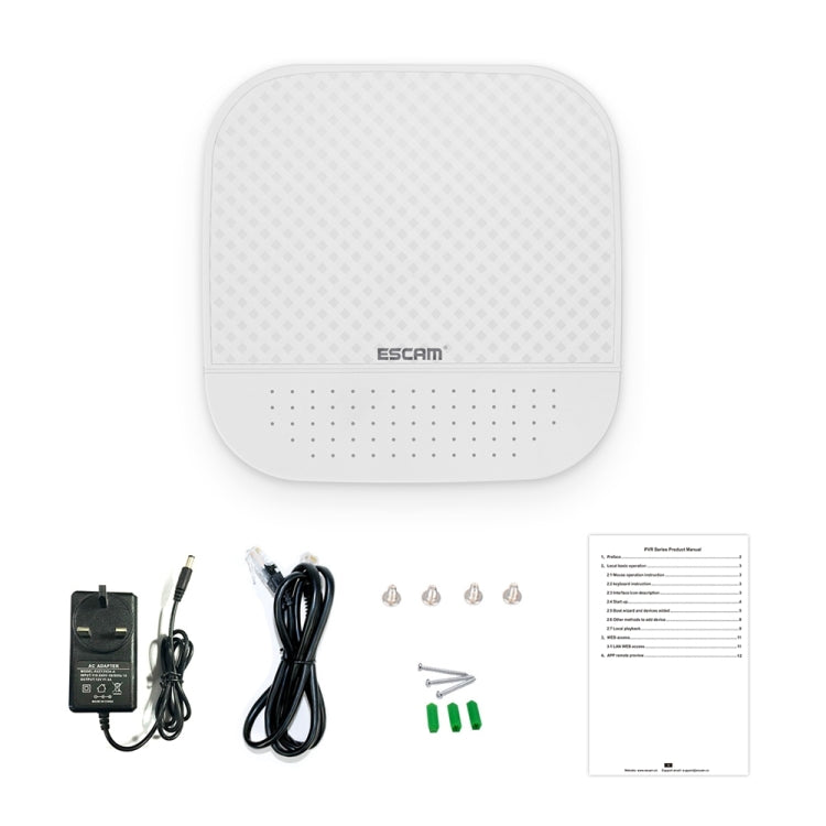 ESCAM PVR204 NVR Grabador De Video Digital Nube 2CH