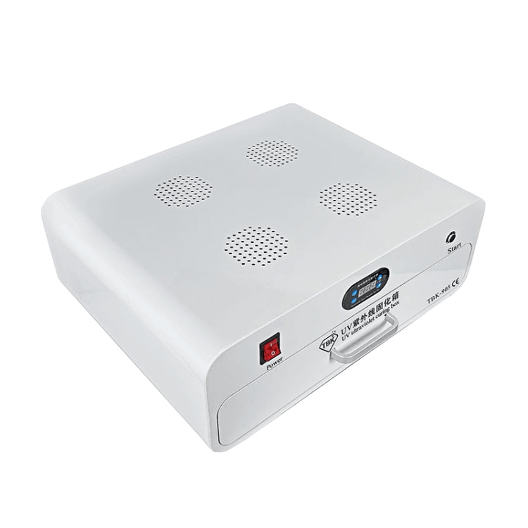 TBK TBK-905 Caja de curado UV 220V para dispositivos móviles 4 puertos LED