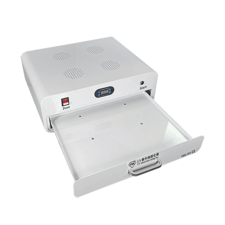 TBK TBK-905 Caja de curado UV 220V para dispositivos móviles 4 puertos LED