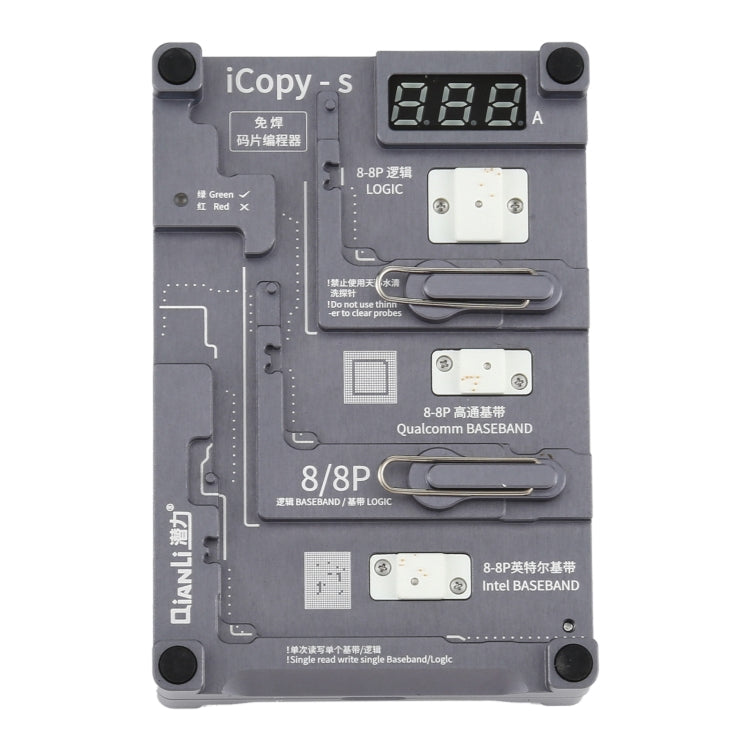 Qianli iCopy-S Herramienta de Pruebas de Chips 4 en 1