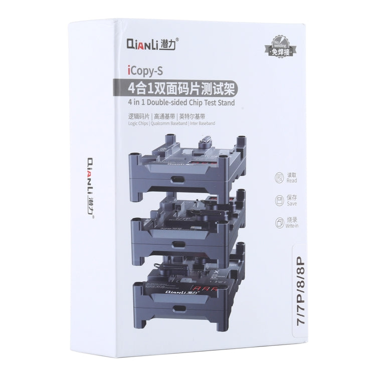 Qianli iCopy-S Herramienta de Pruebas de Chips 4 en 1