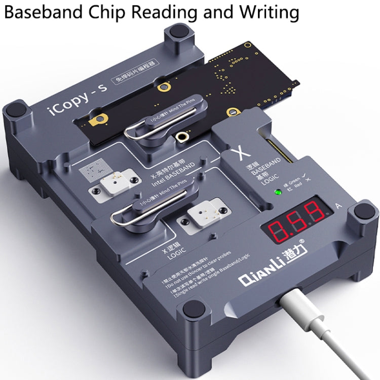 Qianli iCopy-S Herramienta de Pruebas de Chips 4 en 1