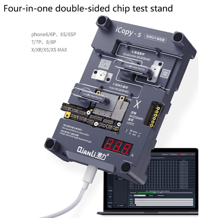 Qianli iCopy-S Herramienta Prueba Chips Lectura Premium
