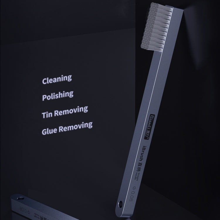 Qianli iBrush Cepillo Aluminio Recto Resistente Profesional