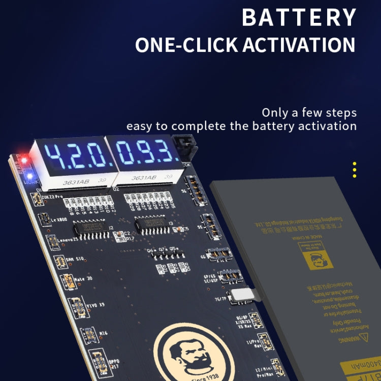 BA27 Tablero Batería IPhone Android Monitoreo Real