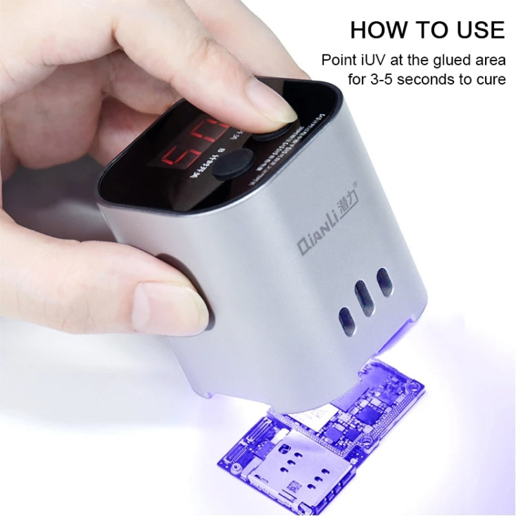Q Ian Lámpara de Curado UV Tipo C 395nm 4W Portátil