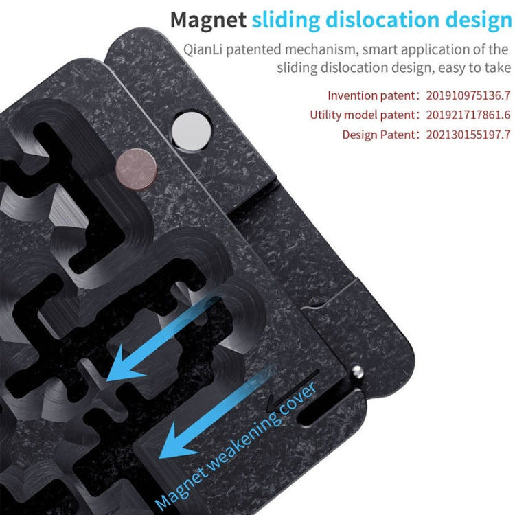 Qianli 4 En 1 Plataforma De Reballing Con Atracción Magnética Para iPhone 12
