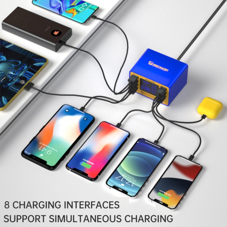Icharge 8M QC 3.0 Cargador USB C con LCD Enchufe Europeo