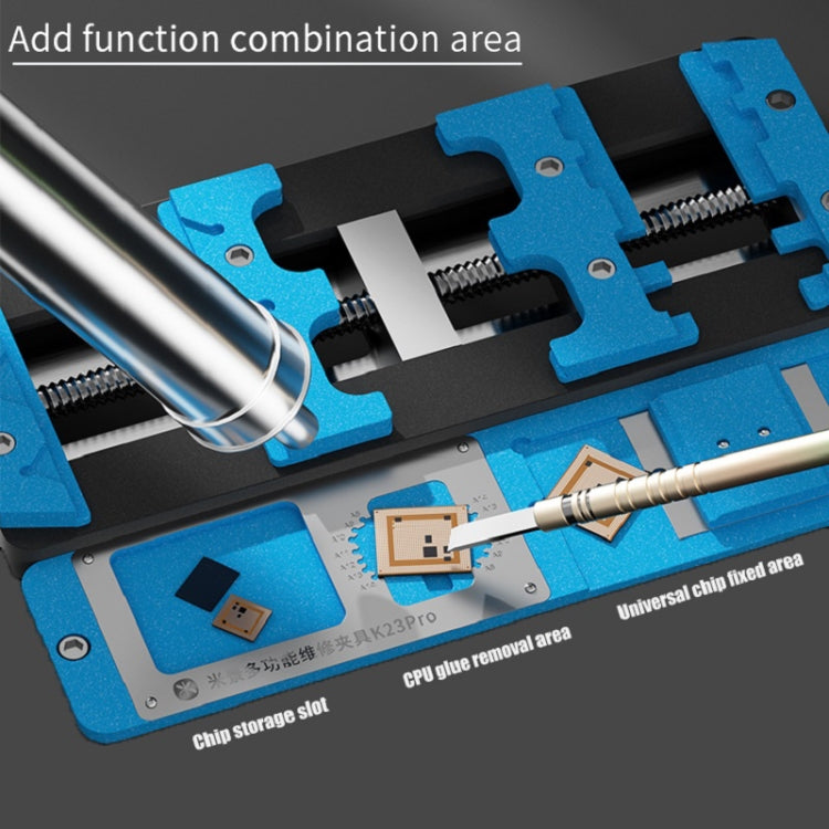 Mijing K23 Pro Accesorio Reparación Soporte PCB Precisa