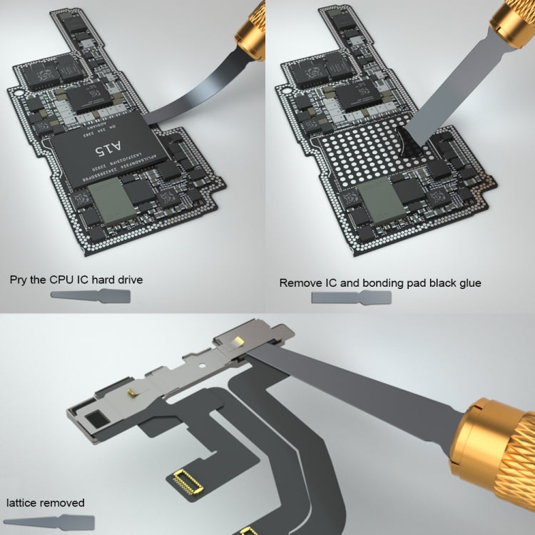 Mijing Phantom 3en1Cuchillo Mantenimiento CPU Antideslizante
