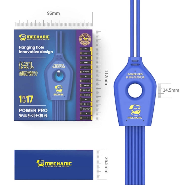 Mechanic Power Pro 17 En 1 Cable De Prueba Android