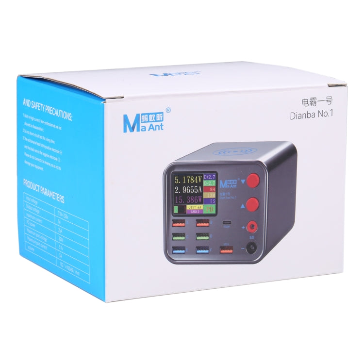 MaAnt Dianba NO.1 Cargador Inalámbrico USB PD 10W Rápido