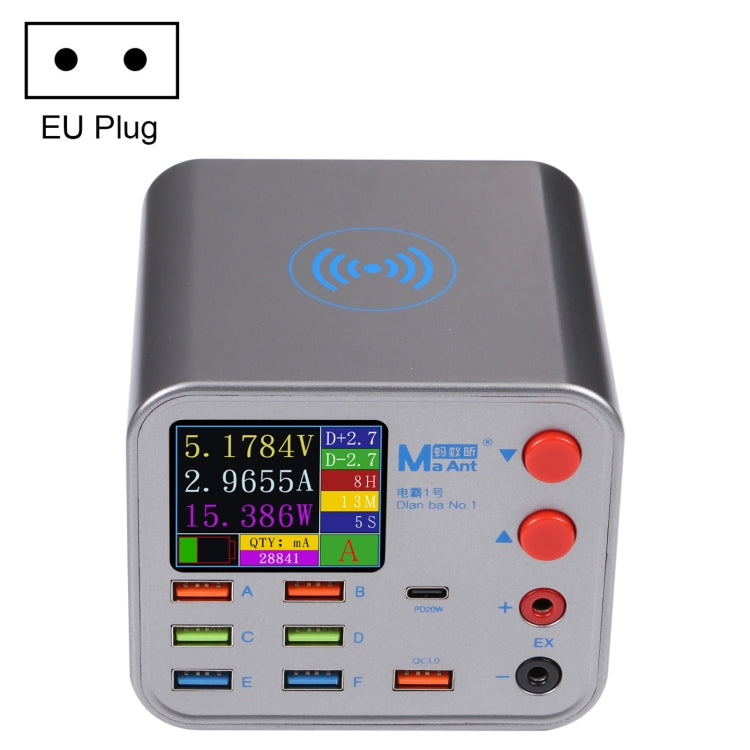 MaAnt Dianba NO.1 Cargador Inalámbrico USB PD 10W Rápido