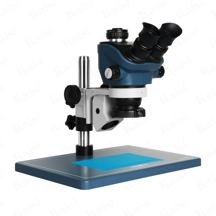 Kaisi TX-350S Microscopio Estereo Trinocular 7x50x Zoom para Laboratorio
