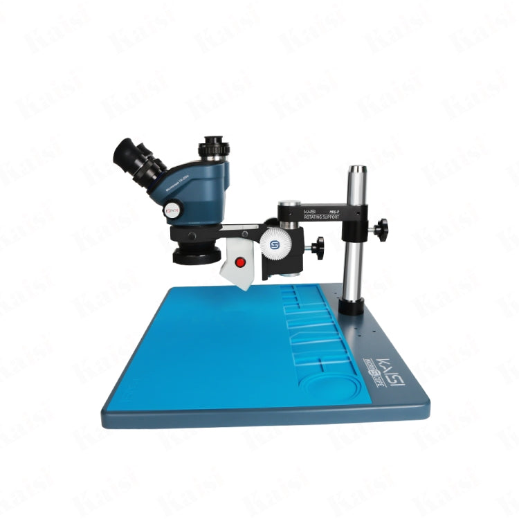 Kaisi 350S Plus Microscopio Estereo Trinocular Base Amplia