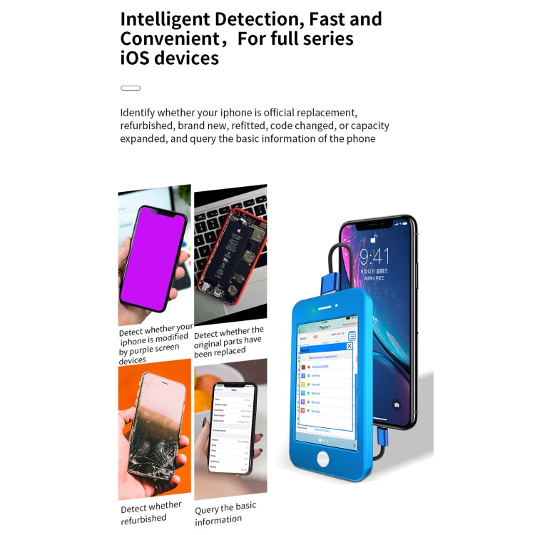 iDetector JCID Portátil Inteligente Verificación de Piezas