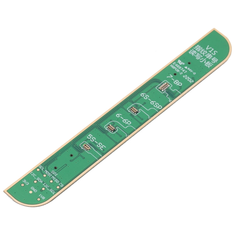JC V1SE Adaptador de placa de huellas iPhone 5S-8 Lectura