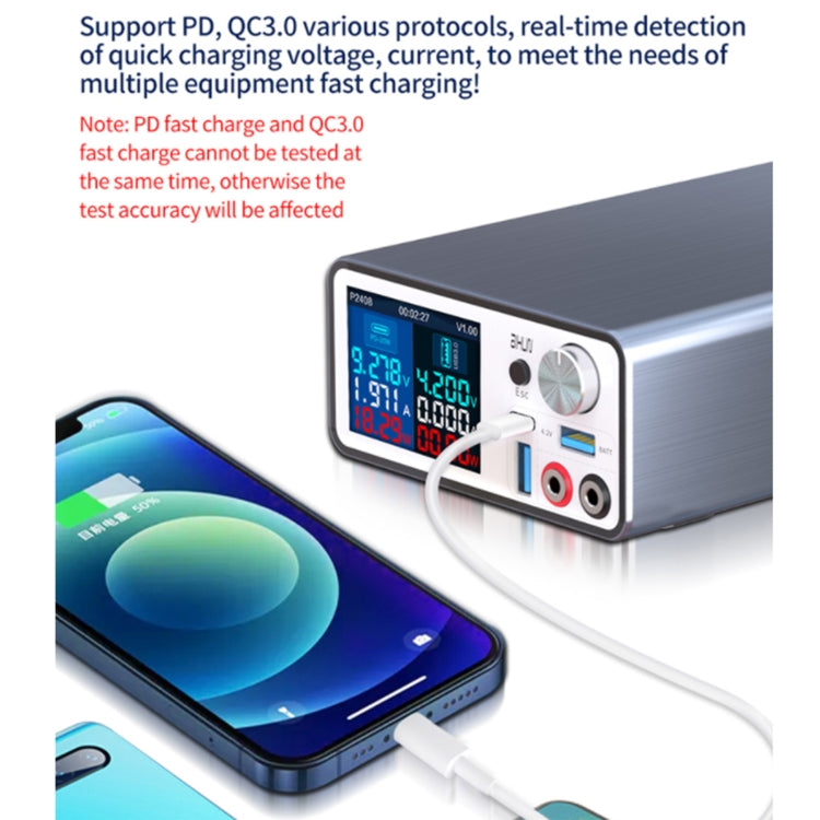 AIXUN P2408 Fuente De Alimentación Detección Carga Rápida