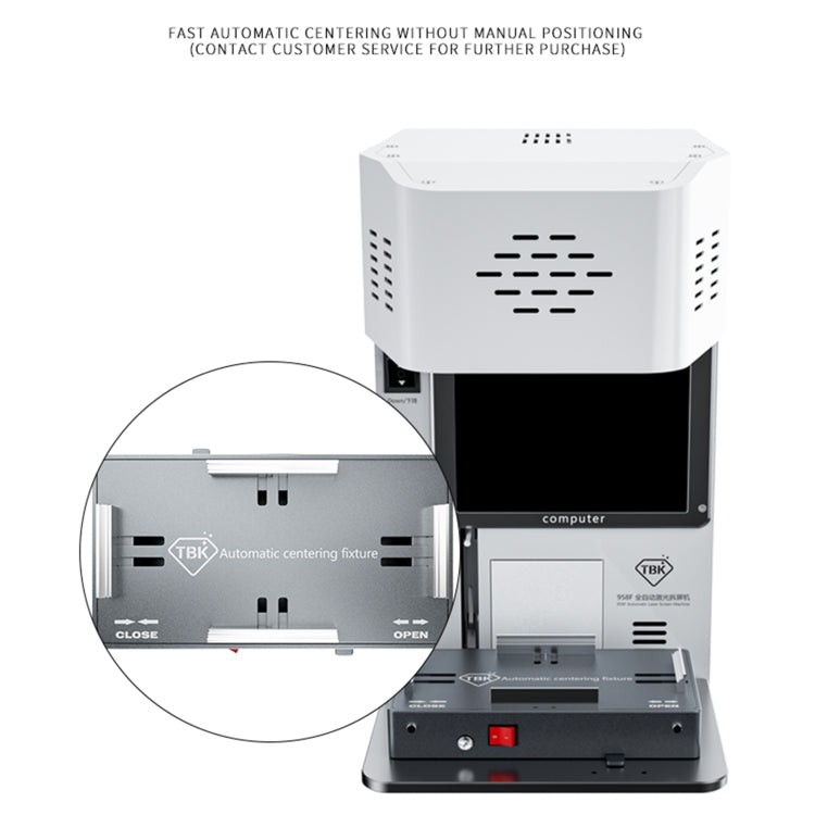 TBK 958F Separador Láser 20W Tapa Trasera Automática