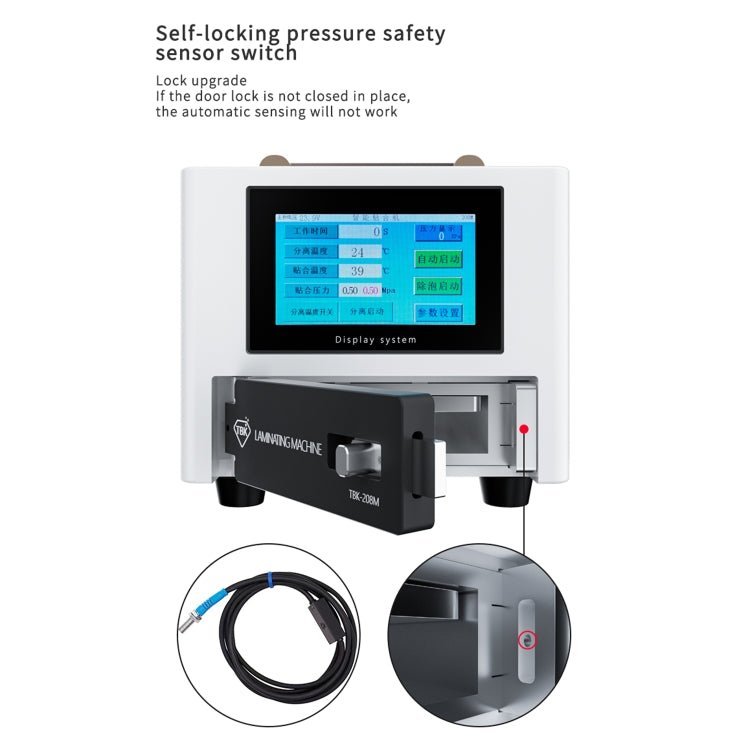 TBK 208M Laminadora Al Vacío Con Pantalla LCD Compacta