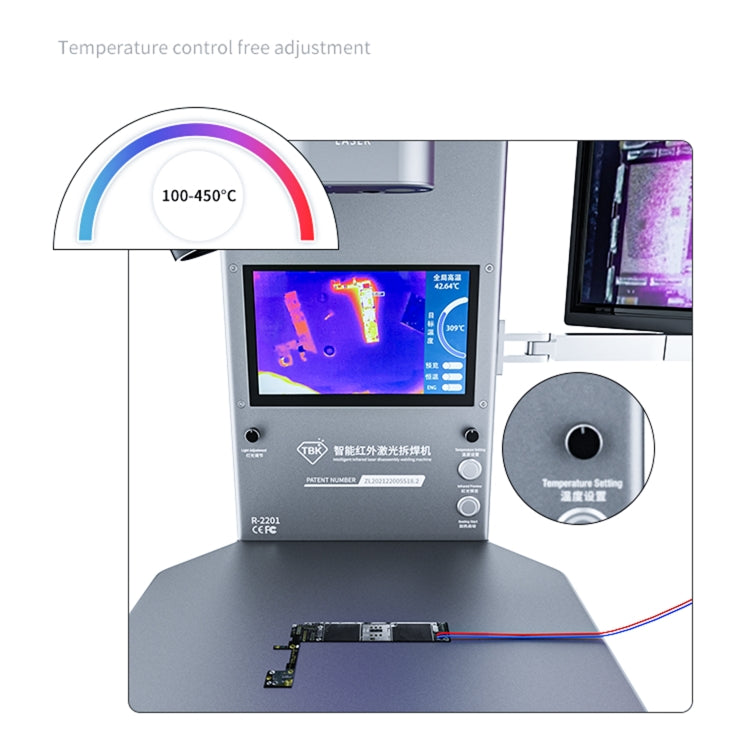 TBK R2201 Analizador De Imágenes Térmicas Microscopio