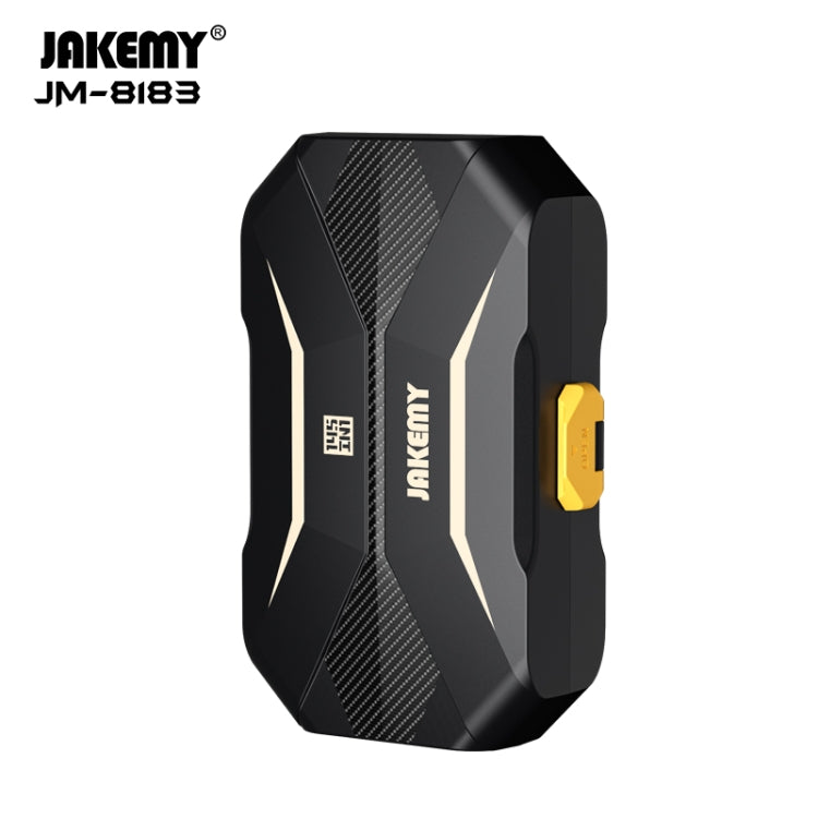 JAKEMY JM-8183 Kit Destornilladores 145 en 1 Manual Práctico Profesional