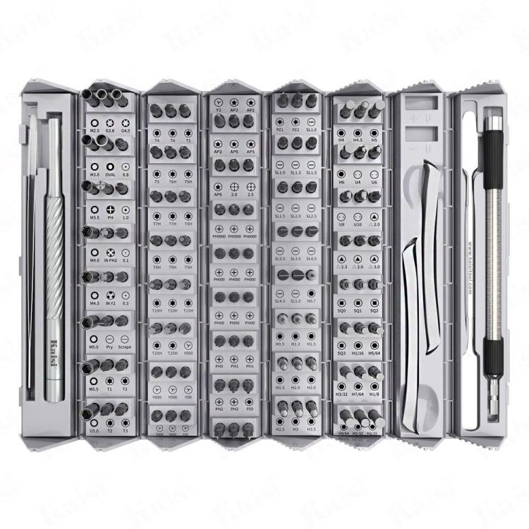Kaisi K-8128 Destornilladores Magnéticos Precisión 128 En 1