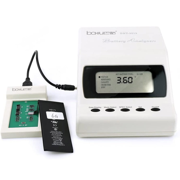 Baku DBT-2012 Comprobador Capacitivo De Batería Enchufe UE