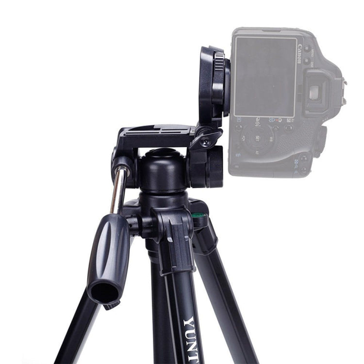 Yunteng VCT-690 Trípode Aluminio Cabeza de Arrastre Fluido