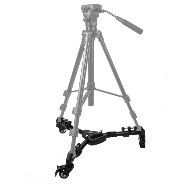 YUNTENG 900 Base Polea Trípode Con Rueda Carga 15KG